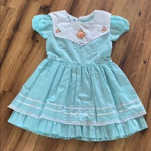 Vintage karmila dress light blue used condition